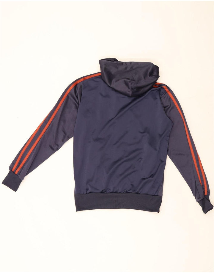 Leone Herren-Trainingsanzug mit grafischer Kapuze, klein, marineblau, Polyester