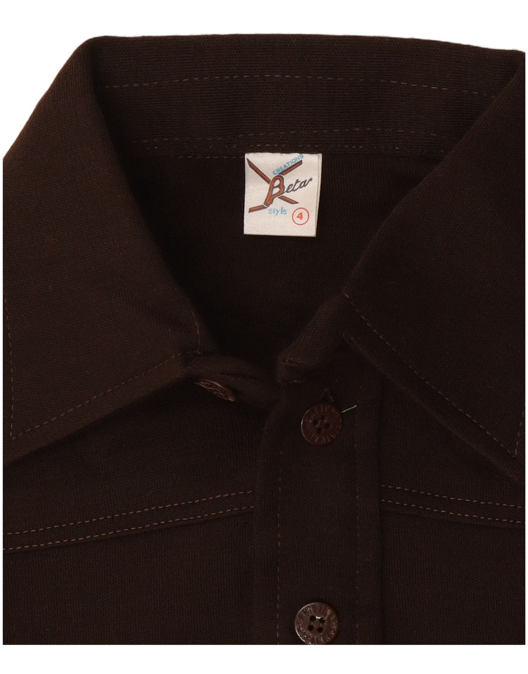 BETA Damen Pullover-Shirt US 4 Small Braun