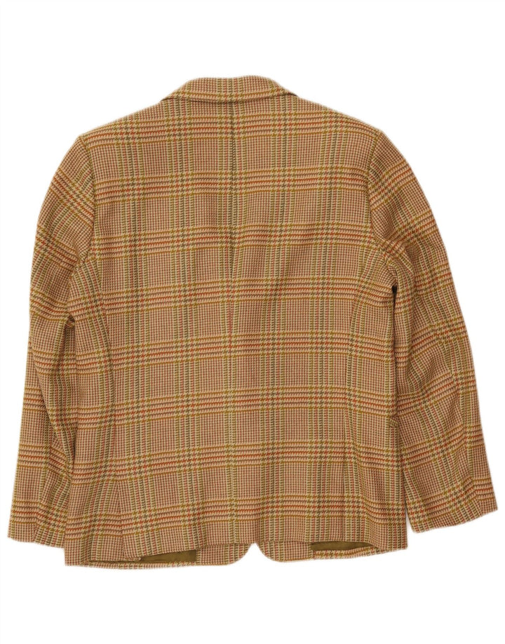 Daniela Jasoni Damen Jumaka Blazer Jacke IT 42 Mittelgrüne Schurwolle