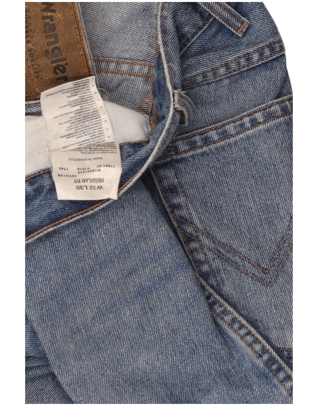 WRANGLER Herren-Jeans, reguläre Passform, gerade Passform, W32, L30, Blau, Baumwolle