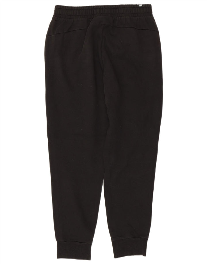 PUMA Herren-Trainingsanzug mit Grafik, mittelschwarz, Baumwolle