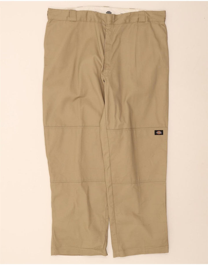 Dickies Herren-Cargohose mit lockerer Passform, W42, L32, beige, Polyester