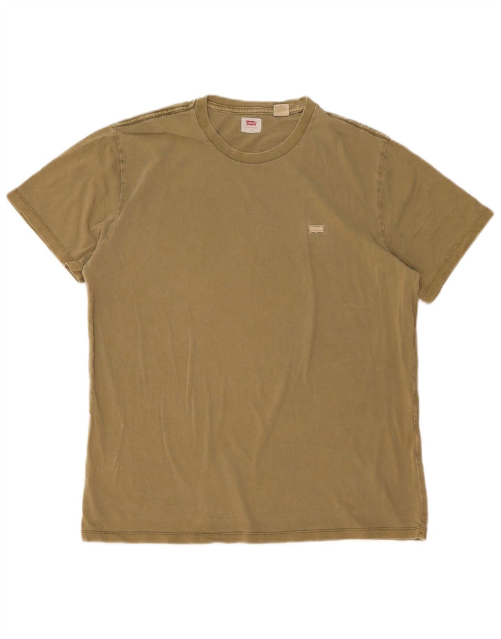 LEVI'S Herren T-Shirt Top Large Khaki