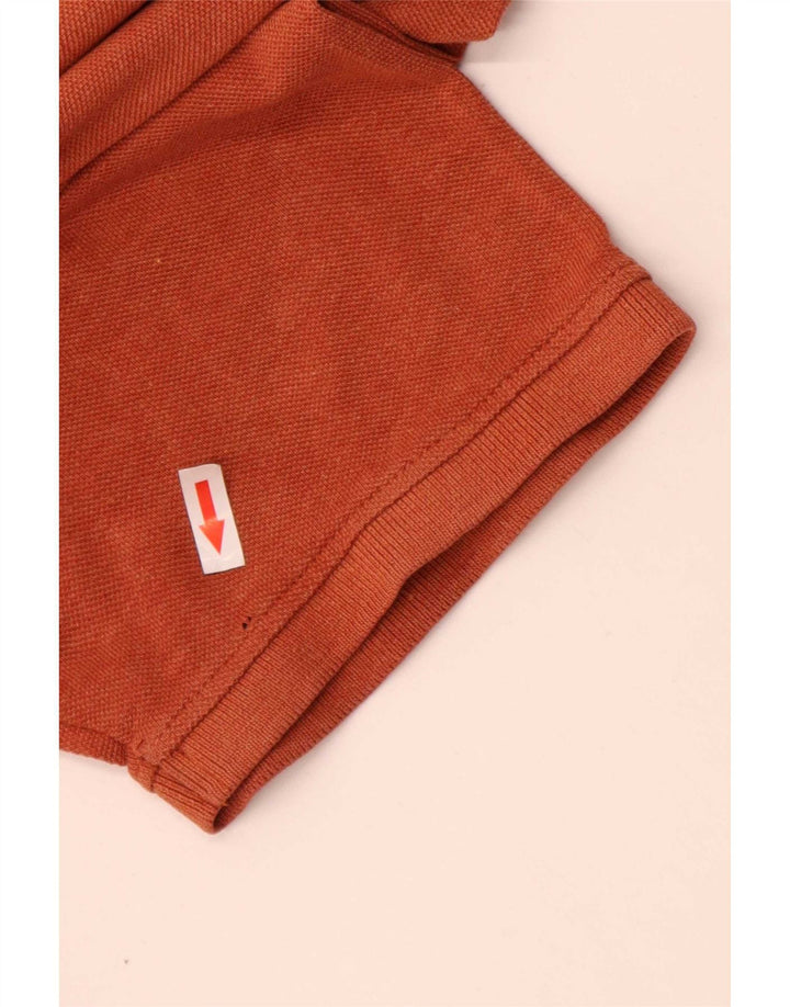 Fat Face Herren-Poloshirt, groß, orange, Baumwolle