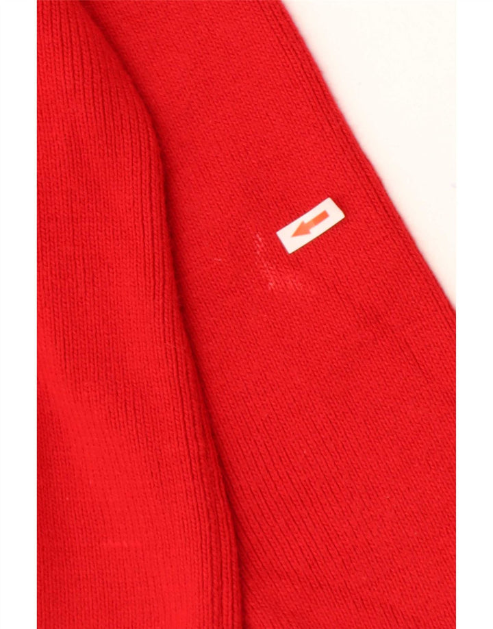 Marks & Spencer Damen-Strickjacke in Übergröße, Gr. 40, Größe L, Rot, Acryl