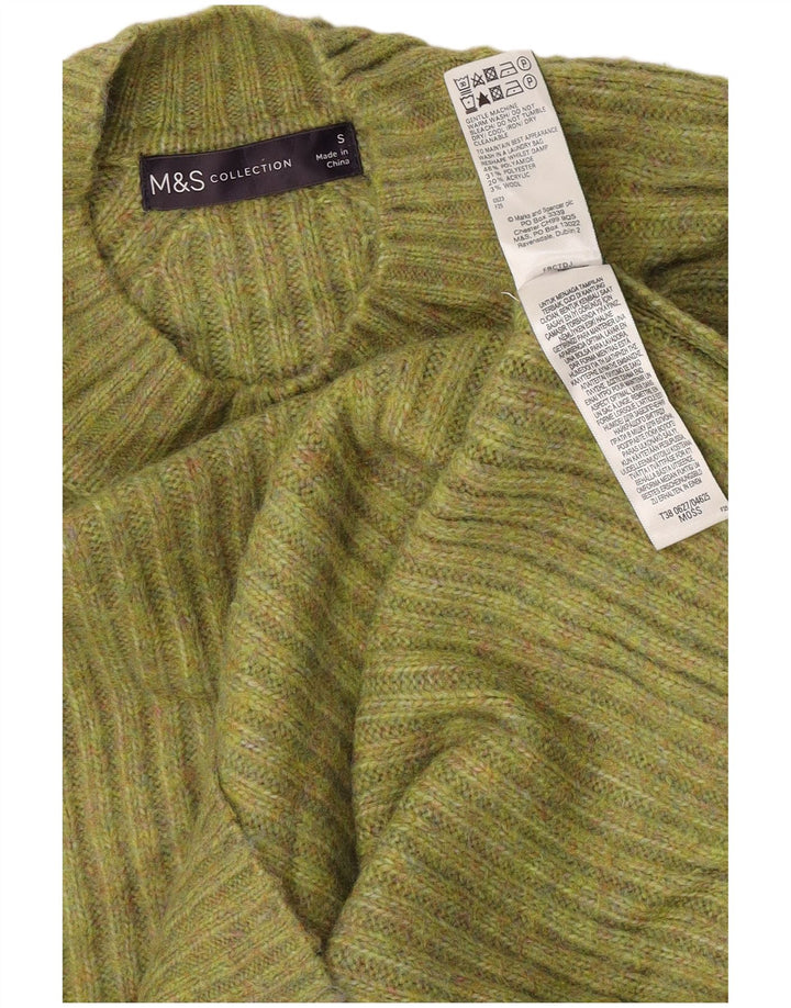 Marks & Spencer Rollkragenpullover für Damen, Gr. 10, Grün