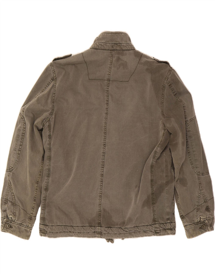 ALPHA INDUSTRIES Mens Military Jacket UK 40 Large Grey Vintage Alpha Industries and Second-Hand Alpha Industries from Messina Hembry 