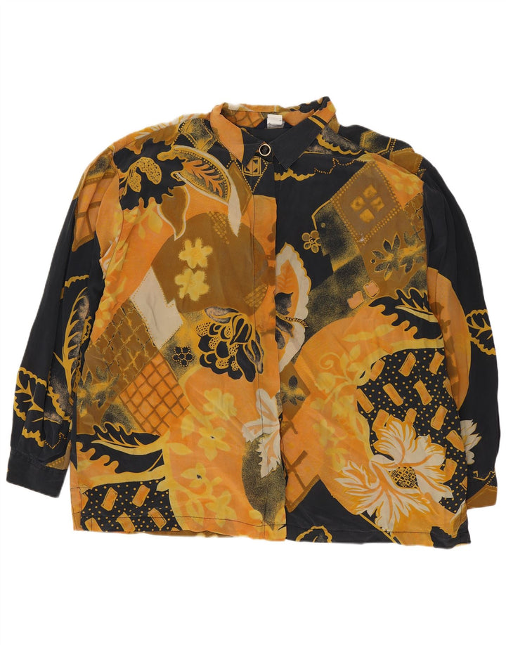 Persona Womens Plus Size Shirt Blouse Size 25 Large Multicoloured Silk