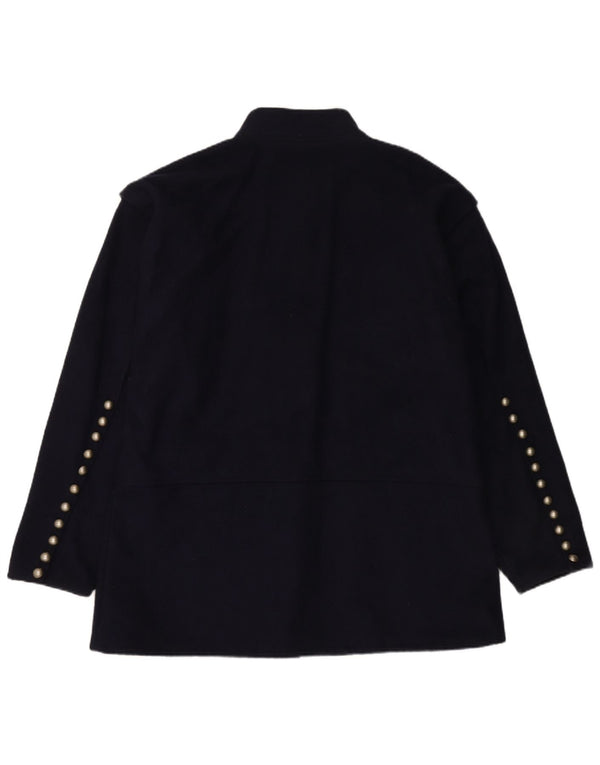 LEONARDO CARBONE Herren Militärmantel UK 46 3XL Marineblau