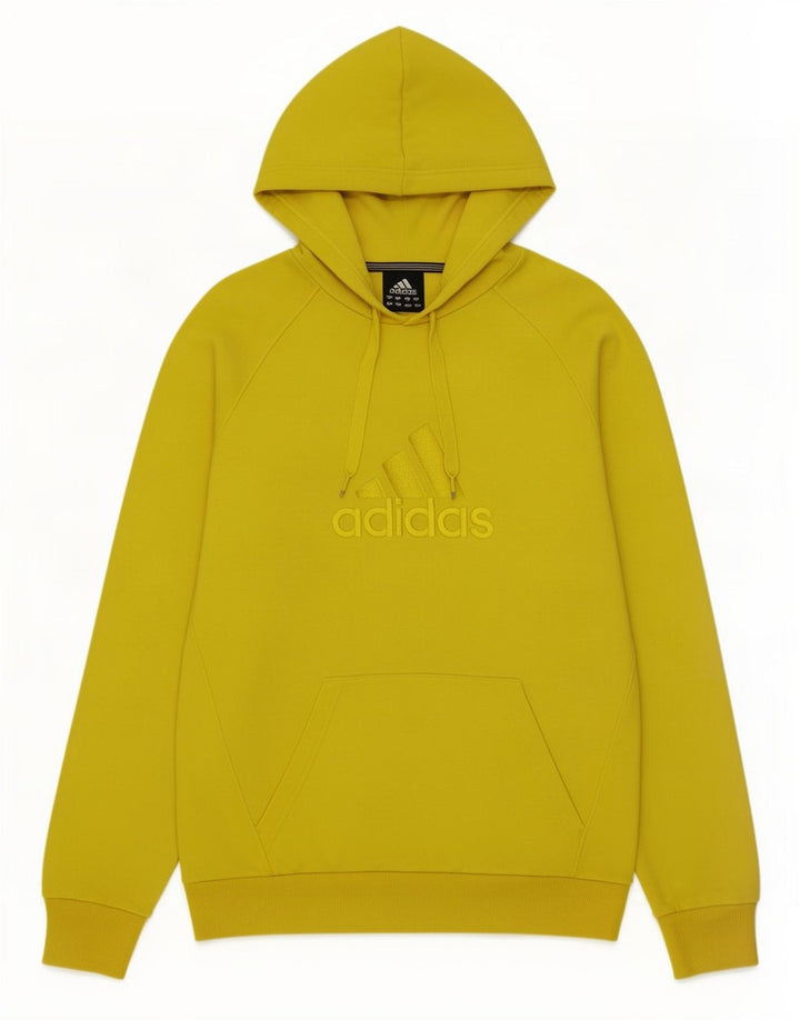 Adidas Herren Graphic Hoodie Pullover Mittelgelbes Polyester