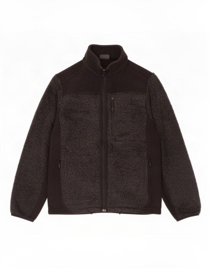 Jack Wolfskin Herren Fleecejacke UK 38 Small Schwarz Polyester