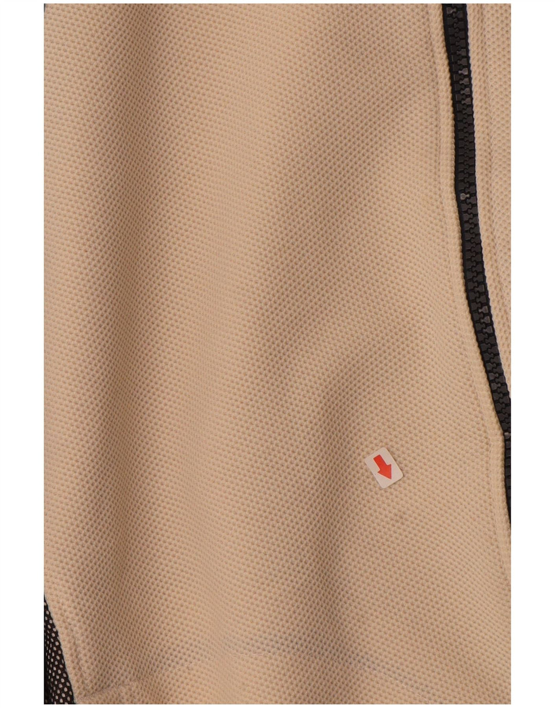 ASICS Herren-Trainingsanzug mit grafischem Oberteil, mittelbeigefarbener Farbblock