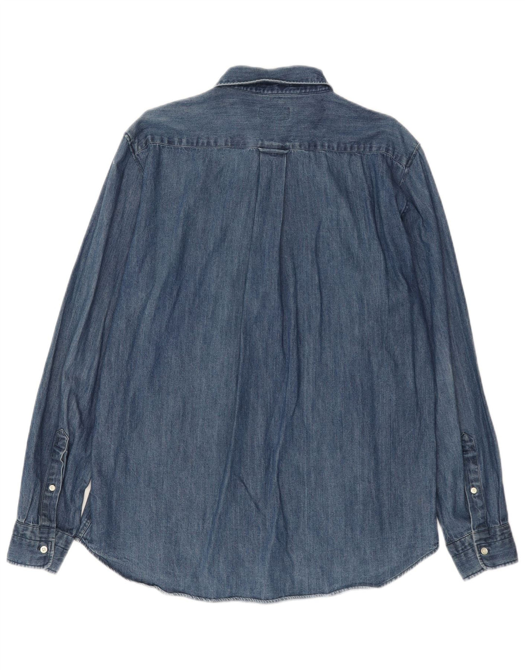 GANT Herren Jeanshemd XL, blaue Baumwolle