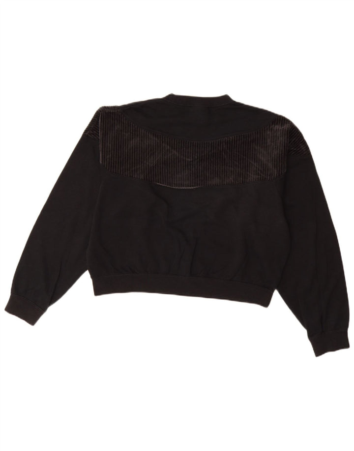 NIKE Damen-Sweatshirt in Übergröße, Gr. 10, Größe S, Schwarz, Baumwolle