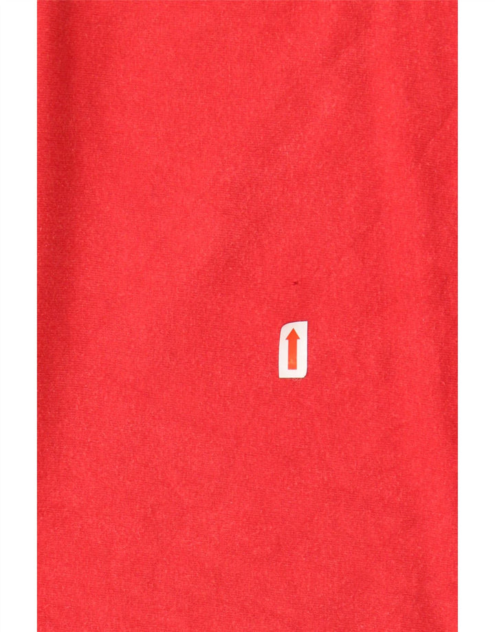 BILLABONG Herren Grafik-T-Shirt-Oberteil aus mittelroter Baumwolle