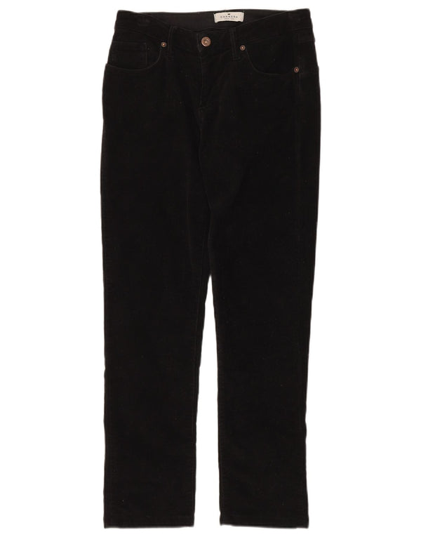 Carrera Damen-Cordhose mit normaler Passform, Größe 40, Größe S, W27, L26, Schwarz