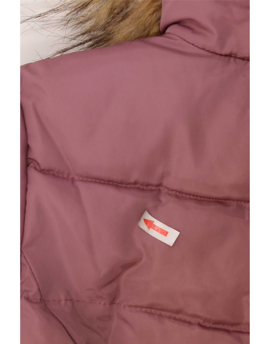 Dkny Wattierter Mantel mit Kapuze für Mädchen, 10–11 Jahre, Mittelrosa, Polyester