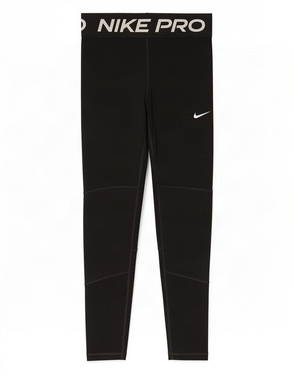 Nike Dri Fit Grafik-Leggings für Mädchen, 10–11 Jahre, mittleres schwarzes Polyester