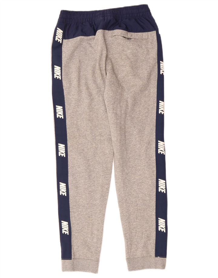 NIKE Jungen-Trainingshose, Jogginghose, 12–13 Jahre, Größe L, Grau, Farbblock