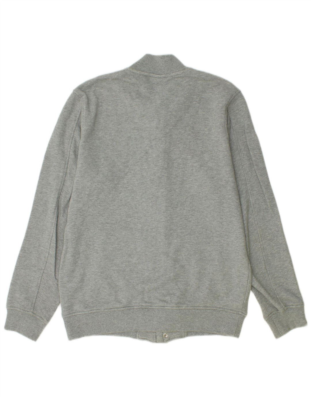 Nike Herren-Trainingsanzugoberjacke aus mittelgrauer Baumwolle