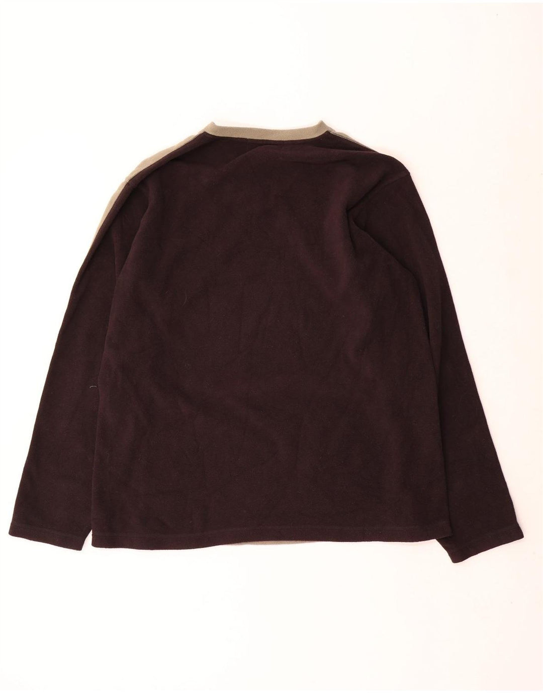 Fila Damen Fleecepullover UK 18 XL Graues Colourblock-Polyester