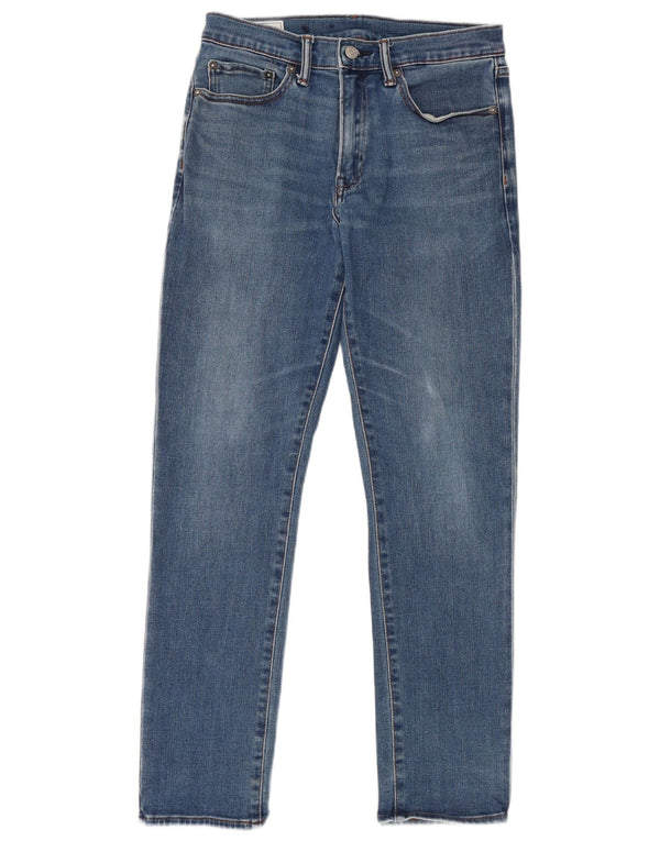 Gap Damen Slim Jeans W32 L30 Blaue Baumwolle