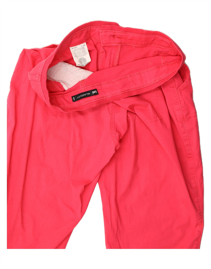 LEE Womens Bermuda Shorts US 10 Large W32  Pink Cotton Vintage Lee and Second-Hand Lee from Messina Hembry 