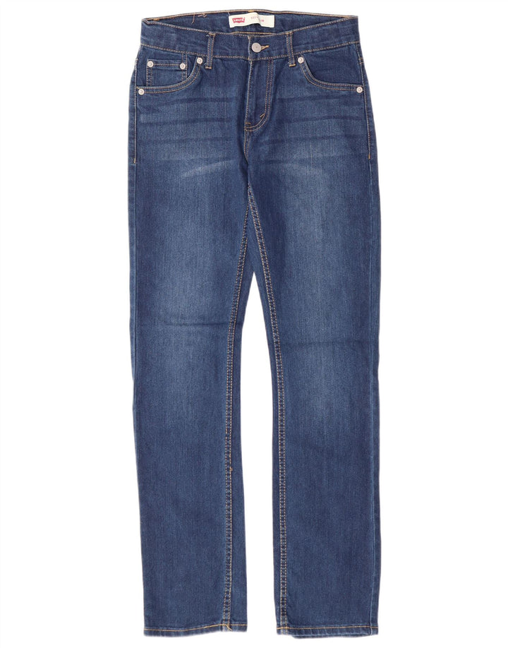 Levi's Jungen 511 Slim Jeans 13–14 Jahre W27 L30 Blaue Baumwolle