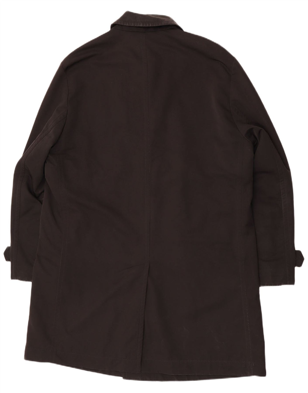Hugo Boss Herren Regenmantel IT 56 3XL Schwarz Polyester