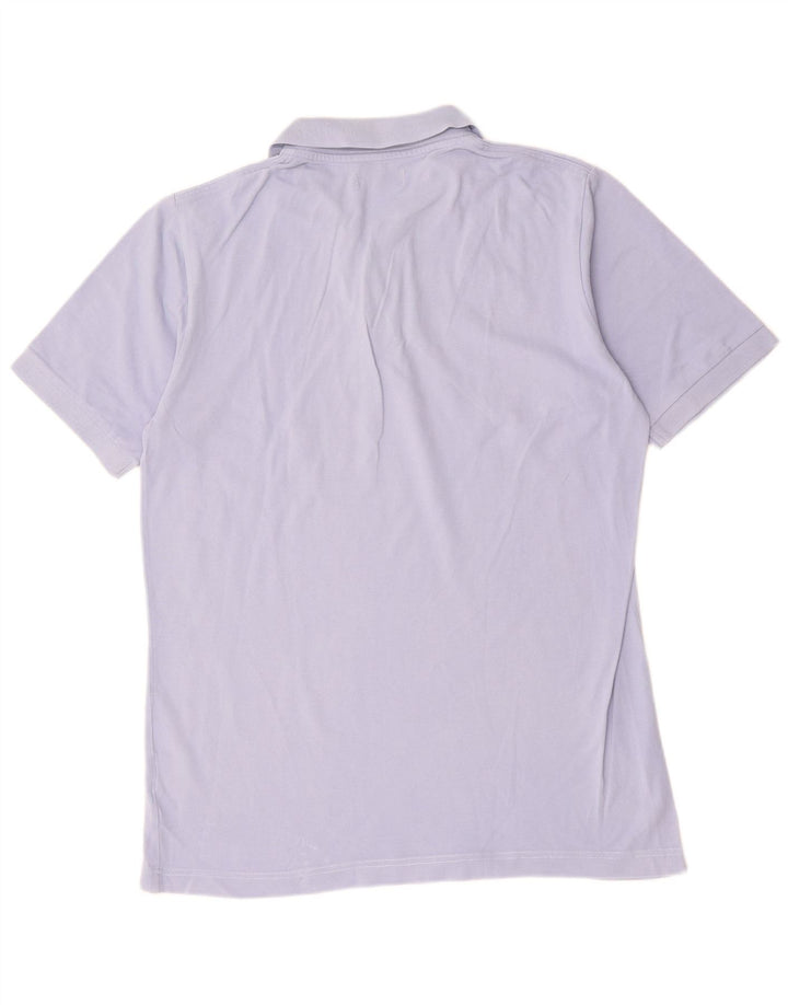 KAPPA Herren Poloshirt Large Lila Baumwolle