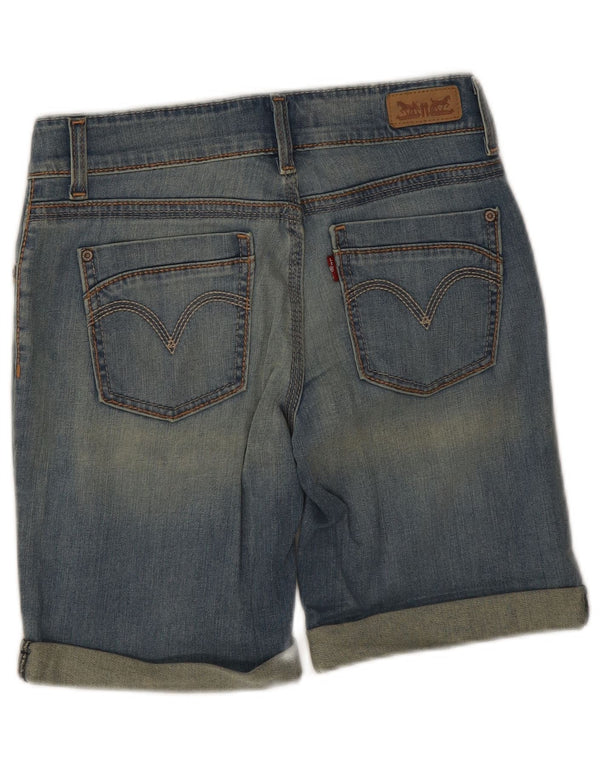 Levi's Damen Jeansshorts US 6 Medium W28 Blaue Baumwolle