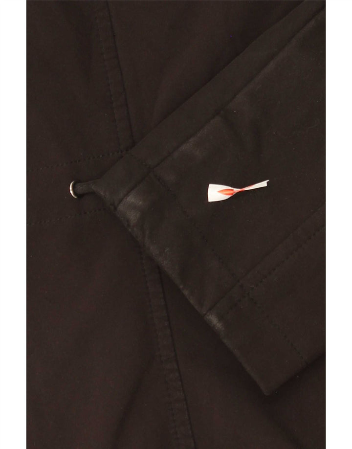 French Connection Damen-Windjacke mit Kapuze, Gr. 10, Größe S, Schwarz