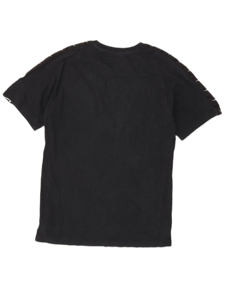 Nike Herren-T-Shirt mit Grafik, Größe S, schwarze Baumwolle