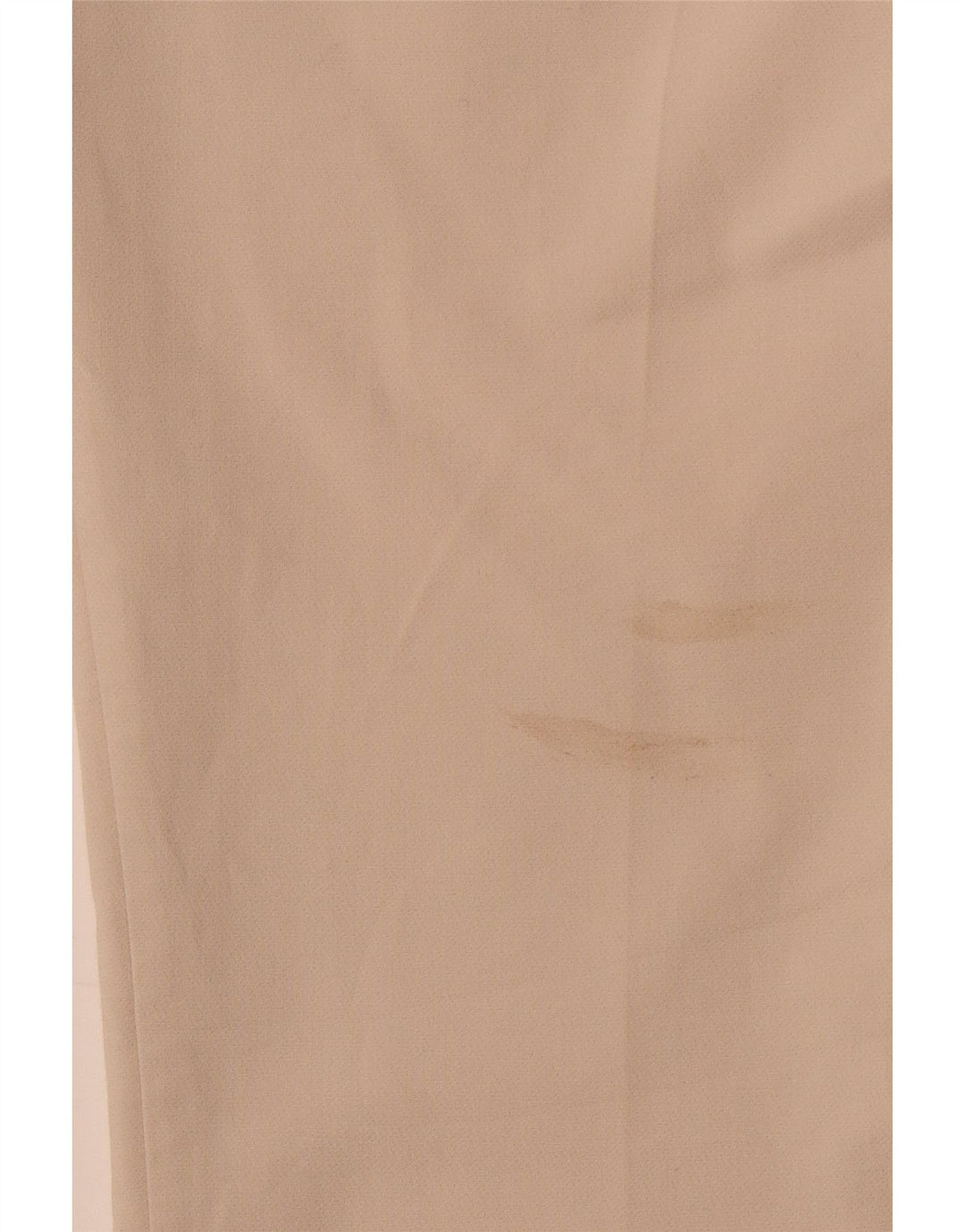ZARA Damen Tapered Chino-Hose XS W24 L26 Beige Baumwolle