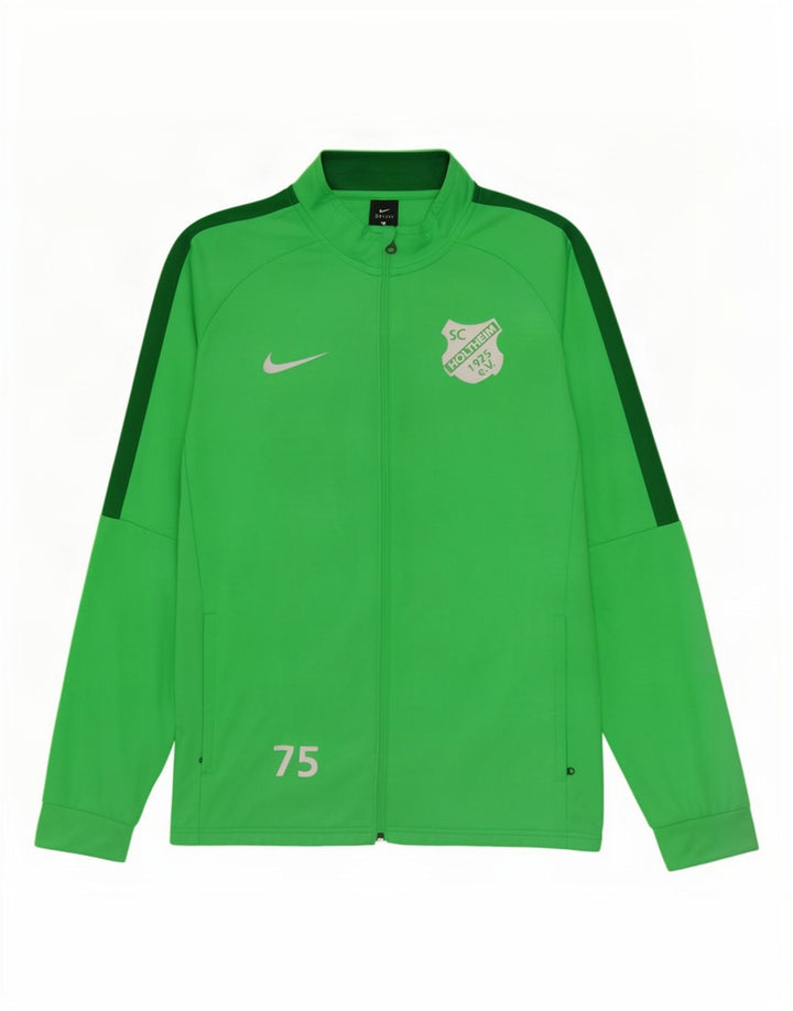Nike Herren-Trainingsanzug mit Dri-Fit-Grafik, Größe L, Grün, Farbblock