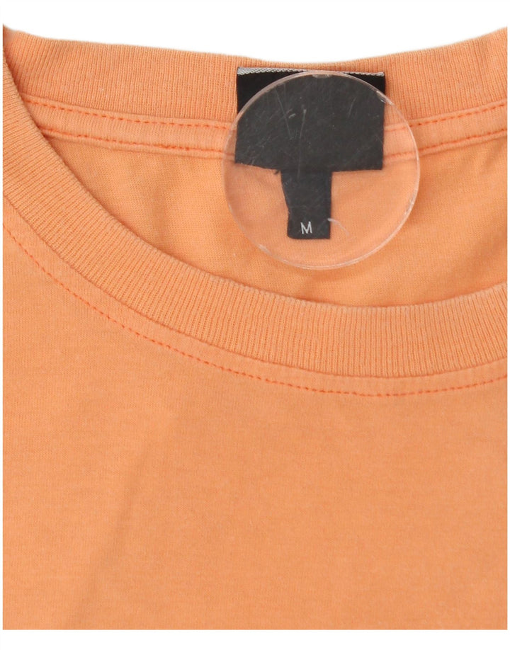 TRUSSARDI Herren T-Shirt Top Mittelorange Farbblock