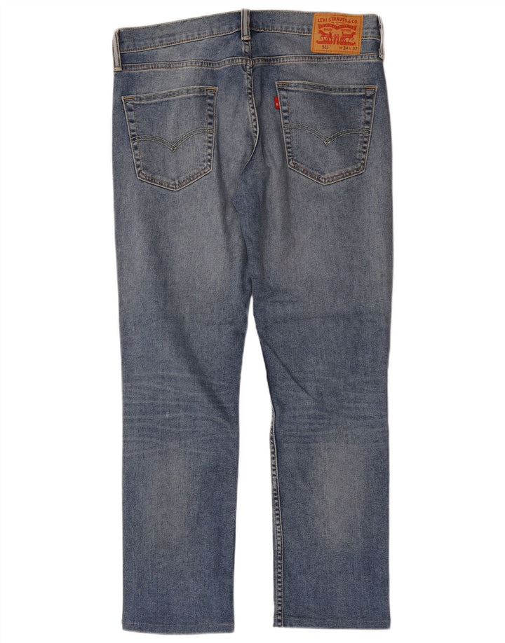 Levi's Herren 511 Slim Jeans W34 L29 Blau