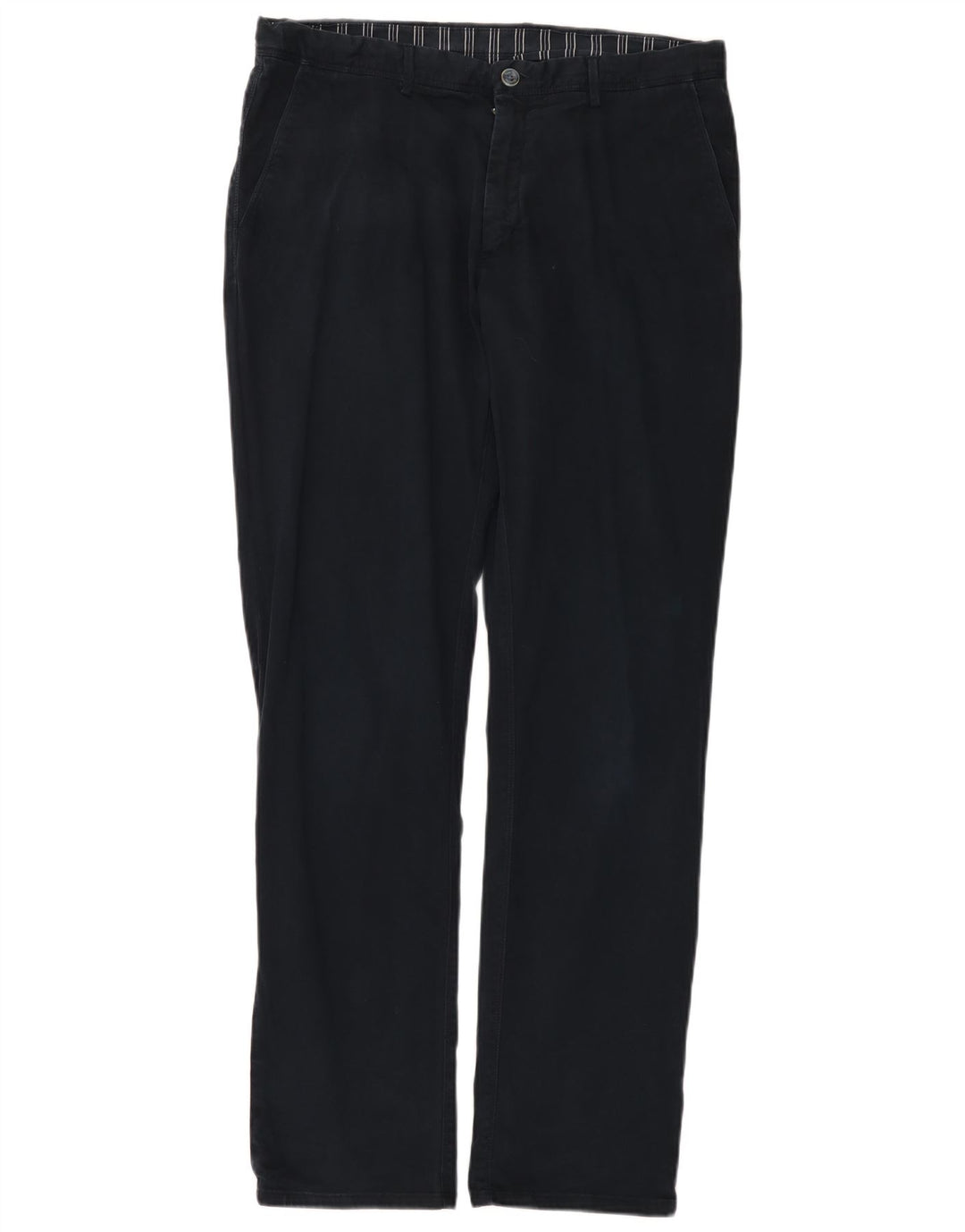 MASSIMO DUTTI Herren Chinohose EU 44 Groß W34 L32 Marineblau