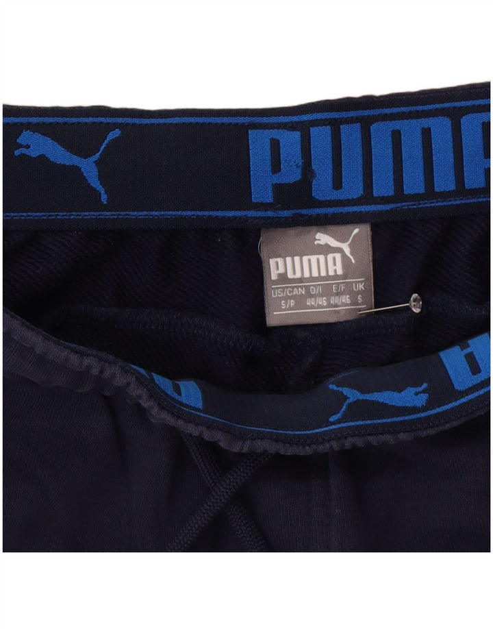 Puma Herren-Trainingshose, Jogginghose, Größe S, Marineblau