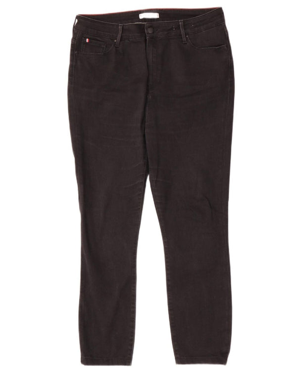 Tommy Hilfiger Womens Harlem Skinny Jeans EU 46 XL W34 L27 Black Cotton