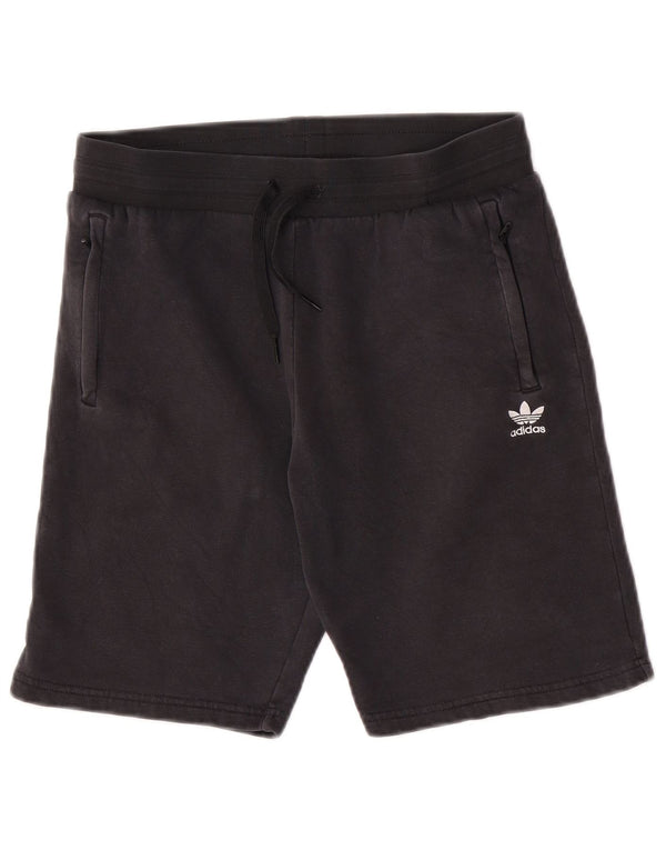 Adidas Sportshorts für Jungen, 14–15 Jahre, schwarze Baumwolle