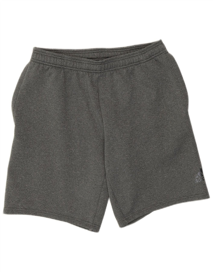 Adidas Herren Climalite Sport Shorts Mittelgraues Polyester