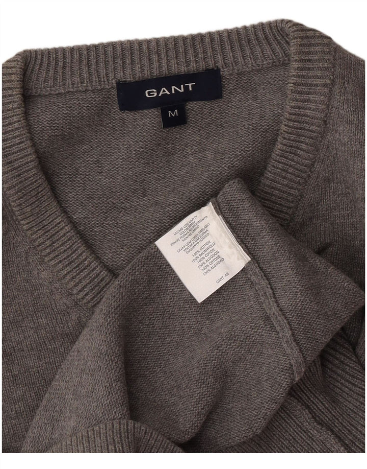 Gant Herren-Weste-Tanktop aus mittelgrauer Baumwolle