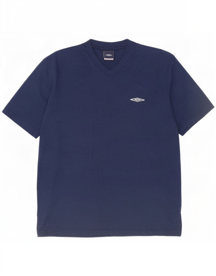 Umbro Herren T-Shirt Top 2XL Marineblau Polyester