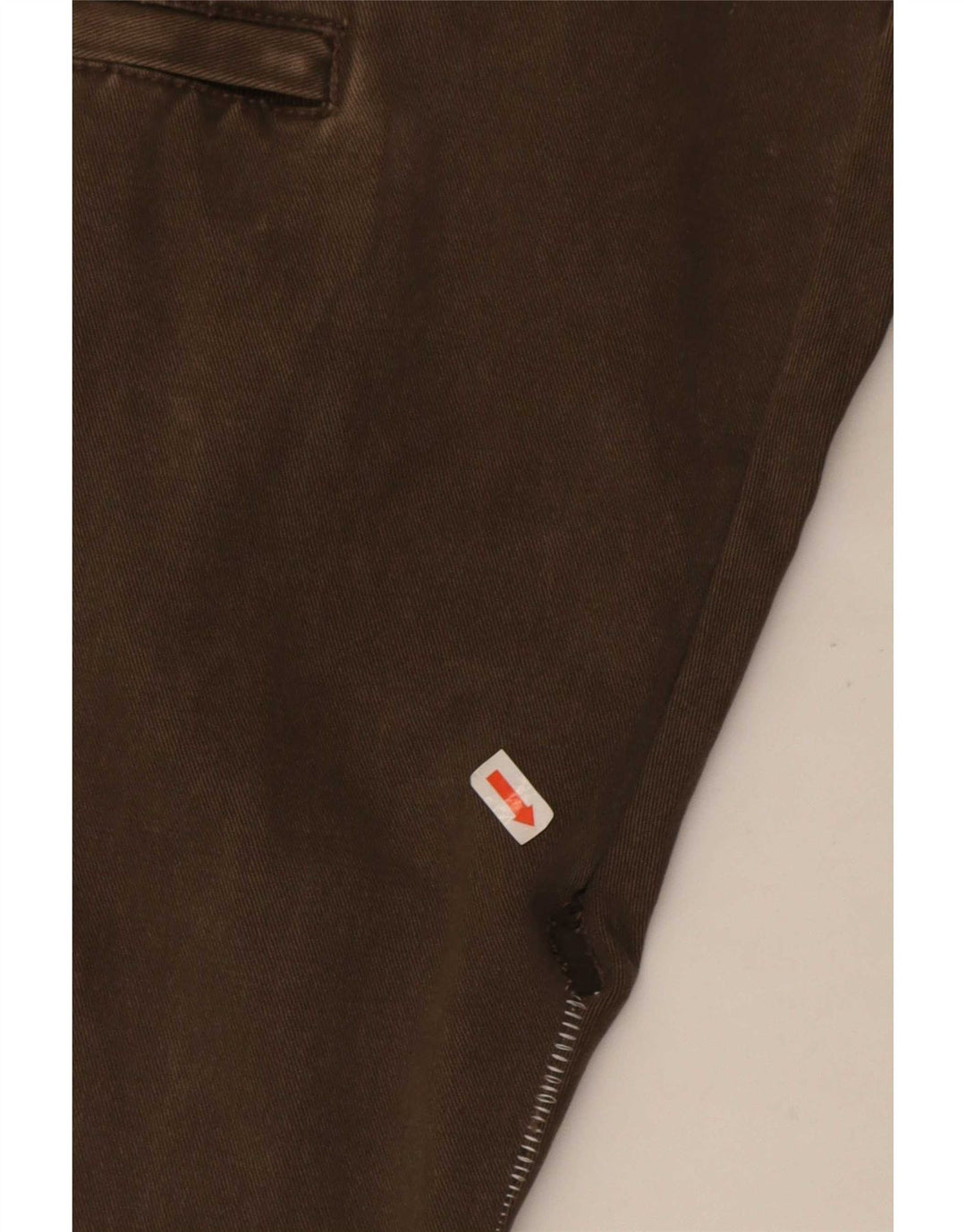 Bromfield Herren gerade Cargohose IT 48 Medium W30 L27 Braun Baumwolle