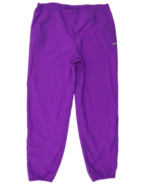 Fila Herren Trainingshose Jogger XL Lila Polyamid