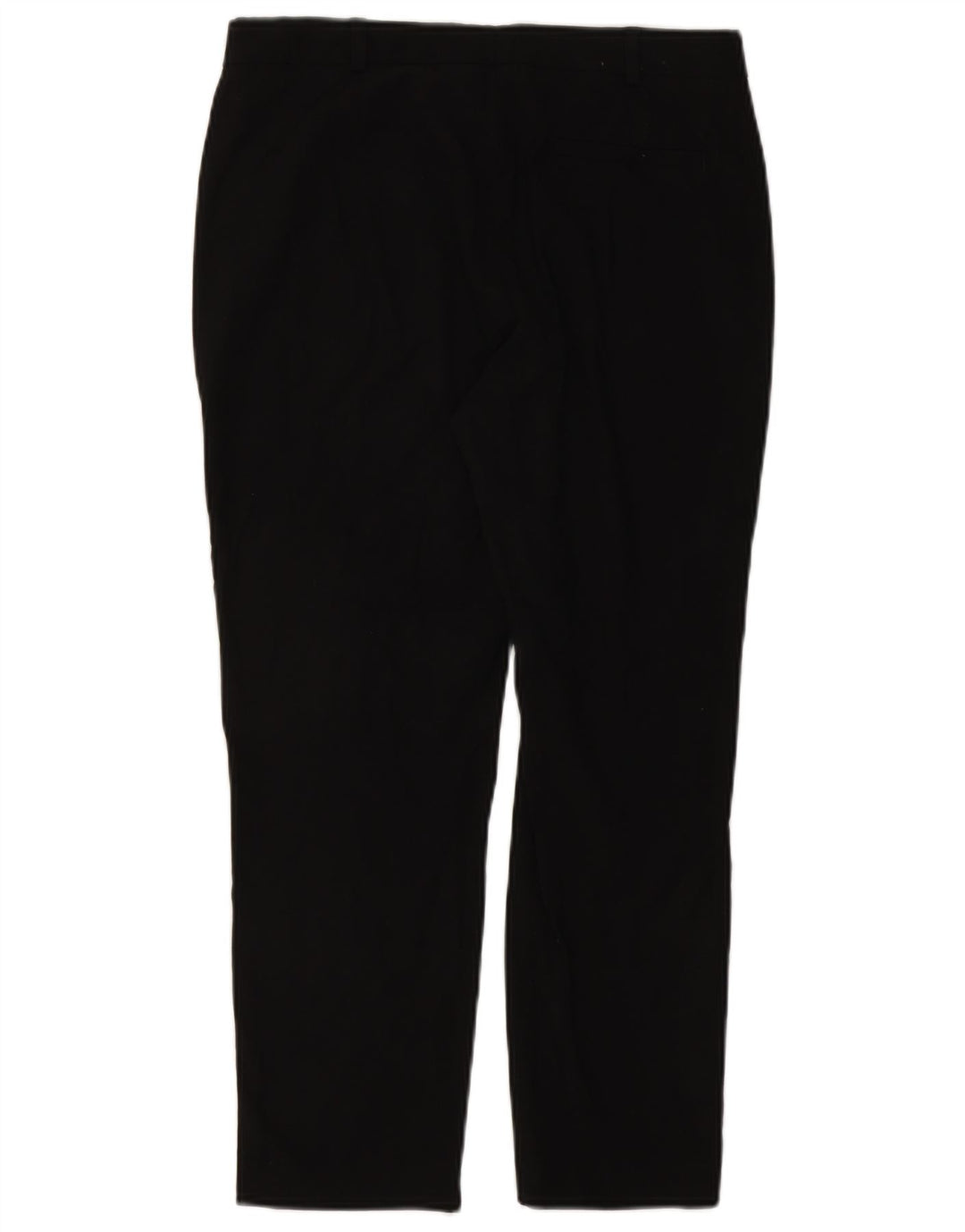 Marks & Spencer Damen Crop Suit Hose UK 12 Medium W30 L25 Schwarz