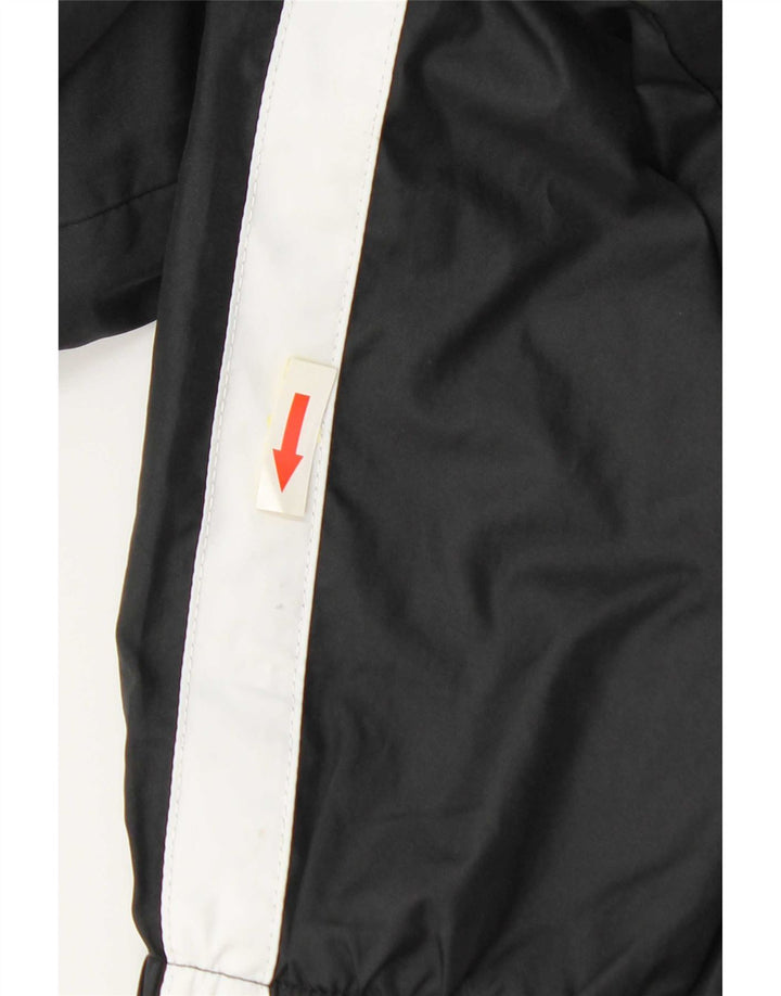 Nike Herren Regenjacke UK 38 Medium Schwarz Polyester