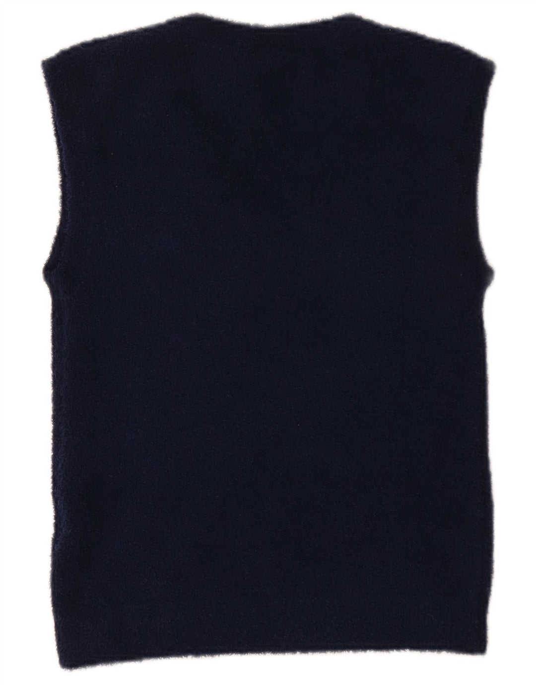 Adidas Damen Weste Tank Top UK 12 Mittel Marineblau gestreift Polyester