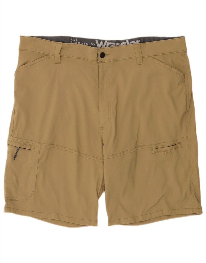Wrangler Herren Cargoshorts W40 XL Beige Nylon